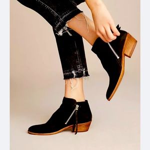 Sam Edelman leather packer booties! New. 11M